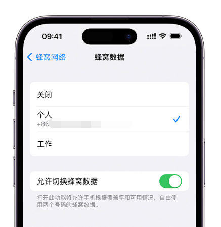 衢州苹果维修服务分享如何在iPhone上使用双卡 